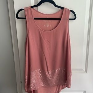 Juicy Couture Pink Blouse with Sequin Sparkle Detail